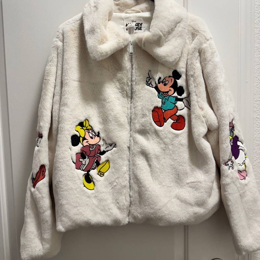 Disney Faux Fur Coat